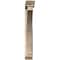 Ekena Millwork Thorton Traditional Smooth Bracket w/ Offset Brace, Douglas Fir, 5 1/2"W x 36"D x 40"H BKT0604X36X40THR01SDF - alternate 4
